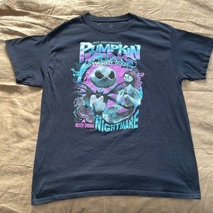 Nightmare Before Christmas Disney shirt  Tim Burton NMBC Jack & Sally Hot Topic